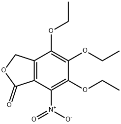 4,5,6-triethoxy-7-nitrophthalide 