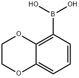 2,3-DIHYDRO-1,4-BENZODIOXIN-5-YLBORONIC ACID Structural