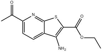 ETHYL 6-ACETYL-3-AMINOTHIENO[2,3-B]PYRIDINE-2-CARBOXYLATE