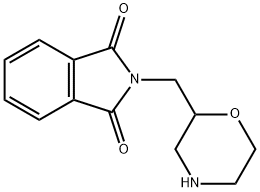 2-(1,4-OXAZINAN-2-YLMETHYL)-1H-ISOINDOLE-1,3(2H)-DIONE Structural