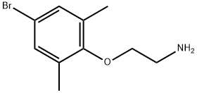 2-(4-BROMO-2,6-DIMETHYL-PHENOXY)-ETHYLAMINE Structural