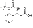 Boc-3-Methyl-D-beta-phenylalanine Structural