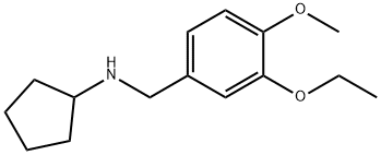 N-(3-ethoxy-4-methoxybenzyl)cyclopentanamine