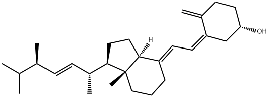 Vitamin D2 Structural Picture