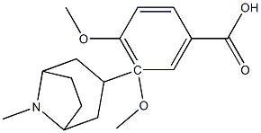 (8-methyl-8-azabicyclo[3.2.1]oct-3-yl) 3,4-dimethoxybenzoate