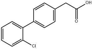 (2'-CHLORO-BIPHENYL-4-YL)-ACETIC ACID Structural