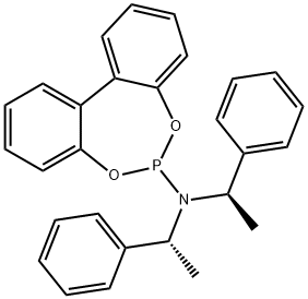 N N-BIS-[(R)-1-PHENYLETHYL]DIBENZO[D F][ Structural