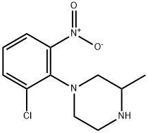 1-{2-chloro-6-nitrophenyl}-3-methylpiperazine