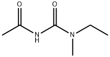 Acetamide, N-[(ethylmethylamino)carbonyl]- (9CI) Structural