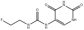 Urea, N-(2-fluoroethyl)-N-(1,2,3,4-tetrahydro-2,4-dioxo-5-pyrimidinyl)- (9CI) Structural