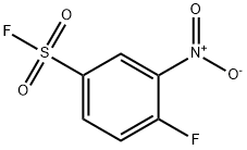 4-FLUORO-3-NITRO-BENZENESULFONYL FLUORIDE Structural