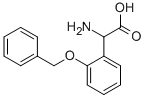 AMINO-(2-BENZYLOXY-PHENYL)-ACETIC ACID Structural