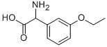 AMINO-(3-ETHOXY-PHENYL)-ACETIC ACID Structural