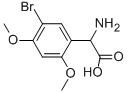 AMINO(5-BROMO-2,4-DIMETHOXYPHENYL)ACETIC ACID Structural