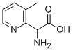 2-AMINO-2-(3-METHYLPYRIDIN-2-YL)ACETIC ACID Structural