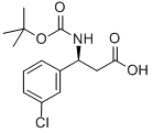 (S)-3-TERT-BUTOXYCARBONYLAMINO-3-(3-CHLORO-PHENYL)-PROPIONIC ACID