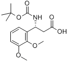 BOC-(R)-3-AMINO-3-(2,3-DIMETHOXY-PHENYL)-PROPIONIC ACID,(R)-3-T-BUTOXYCARBONYL-AMINO-3-(2,3-DIMETHOXY-PHENYL)-PROPIONIC ACID