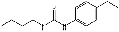Urea, N-butyl-N-(4-ethylphenyl)- (9CI) Structural