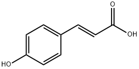 p-Coumaric acid Structural