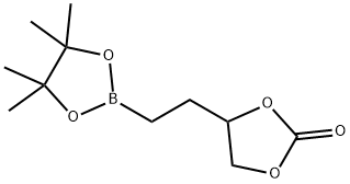 2-(1,3-DIOXOLAN-2-ON-4-YL)-1-ETHYLBORONIC ACID PINACOL ESTER Structural