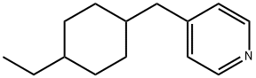 Pyridine, 4-[(4-ethylcyclohexyl)methyl]- (9CI) Structural