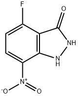 4-FLUORO-3-HYDROXY-7-NITRO 1H-INDAZOLE