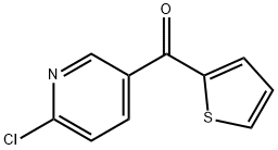 2-CHLORO-5-(2-THENOYL)PYRIDINE Structural