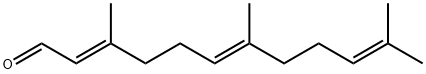 (2E,6E)-3,7,11-trimethyldodeca-2,6,10-trienal Structural