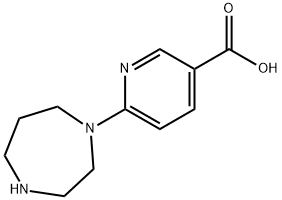 4-(5-CARBOXY-PYRIDIN-2-YL)-[1,4]DIAZEPANE-1-CARBOXYLIC ACID TERT-BUTYL ESTER Structural