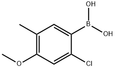 2-CHLORO-4-METHOXY-5-METHYL-BENZENEBORONIC ACID