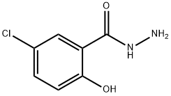 5-CHLORO-2-HYDROXY-BENZOIC ACID HYDRAZIDE Structural