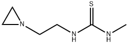 Thiourea, N-[2-(1-aziridinyl)ethyl]-N-methyl- (9CI) Structural