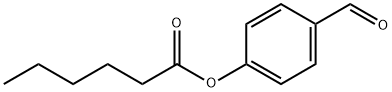 Hexanoic acid 4-formylphenyl ester Structural