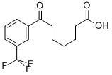 7-OXO-7-(3-TRIFLUOROMETHYLPHENYL)HEPTANOIC ACID Structural