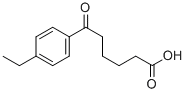 6-(4-ETHYLPHENYL)-6-OXOHEXANOIC ACID Structural