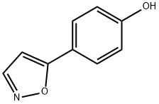 Phenol, 4-(5-isoxazolyl)- (9CI) Structural