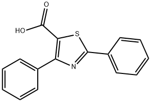 2,4-DIPHENYL-1,3-THIAZOLE-5-CARBOXYLIC ACID Structural