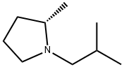 Pyrrolidine, 2-methyl-1-(2-methylpropyl)-, (2S)- (9CI) Structural