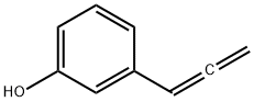 Phenol, 3-(1,2-propadienyl)- (9CI) Structural