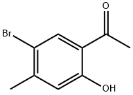 5-BroMo-2-hydroxy-4-Methylacetophenone Structural