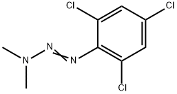 1-(2,4,6-trichlorophenyl)-3,3-dimethyltriazene Structural