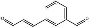 Benzaldehyde, 3-[(1E)-3-oxo-1-propenyl]- (9CI) Structural