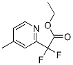 difluoro-(4-methyl-pyridin-2-yl)-acetic acid ethyl ester Structural