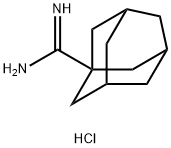 ADAMANTANE-1-CARBOXAMIDINE HYDROCHLORIDE Structural