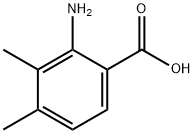 2-Amino-3,4-dimethylbenzoic acid Structural