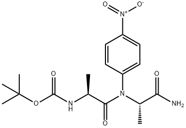 BOC-ALA-ALA-PNA Structural