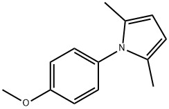 1-(4-METHOXYPHENYL)-2,5-DIMETHYLPYRROLE Structural