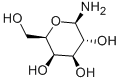 1-AMINO-1-DEOXY-BETA-D-GALACTOSE Structural