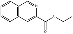 ETHYL ISOQUINOLINE-3-CARBOXYLATE Structural