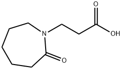 3-(2-OXOAZEPAN-1-YL)PROPANOIC ACID Structural